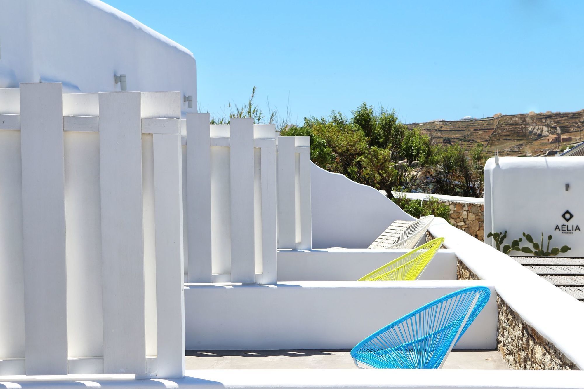Готель Aelia Mykonos Орнос Екстер'єр фото
